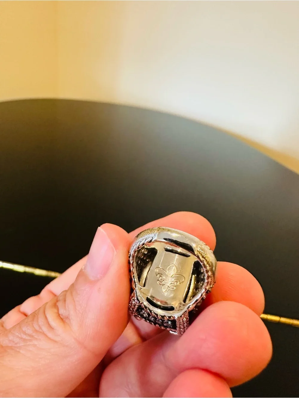 Judith Ripka Luxury Vintage Retro Designer Couture Runway Authentic Formal Ring